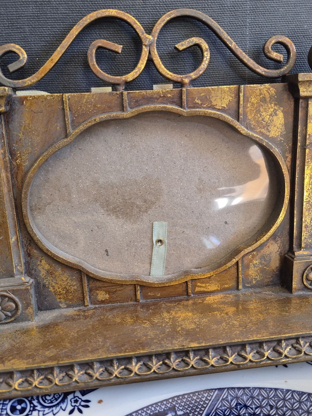 Decorative Gold Metal Picture Frame - Home Accents